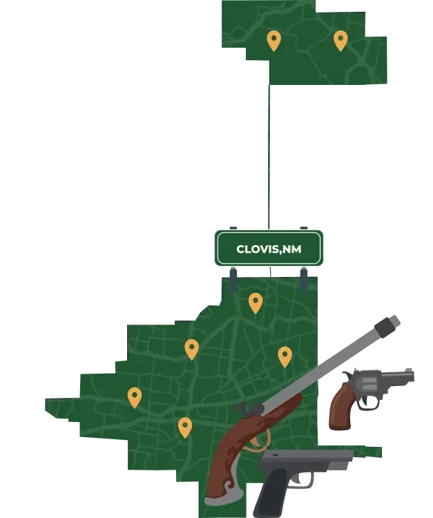 Clovis NM city map
