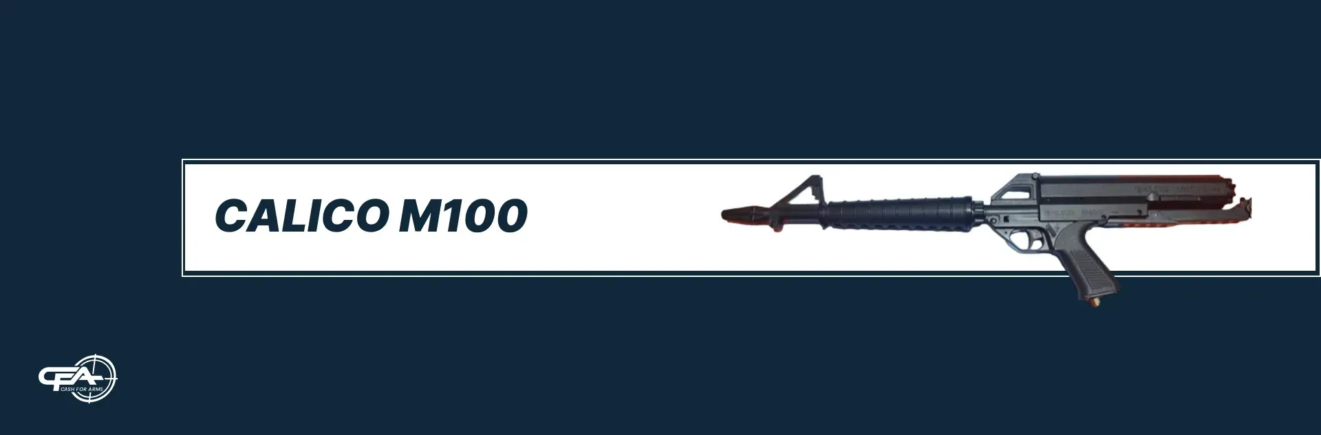 how much is a calico m100 worth