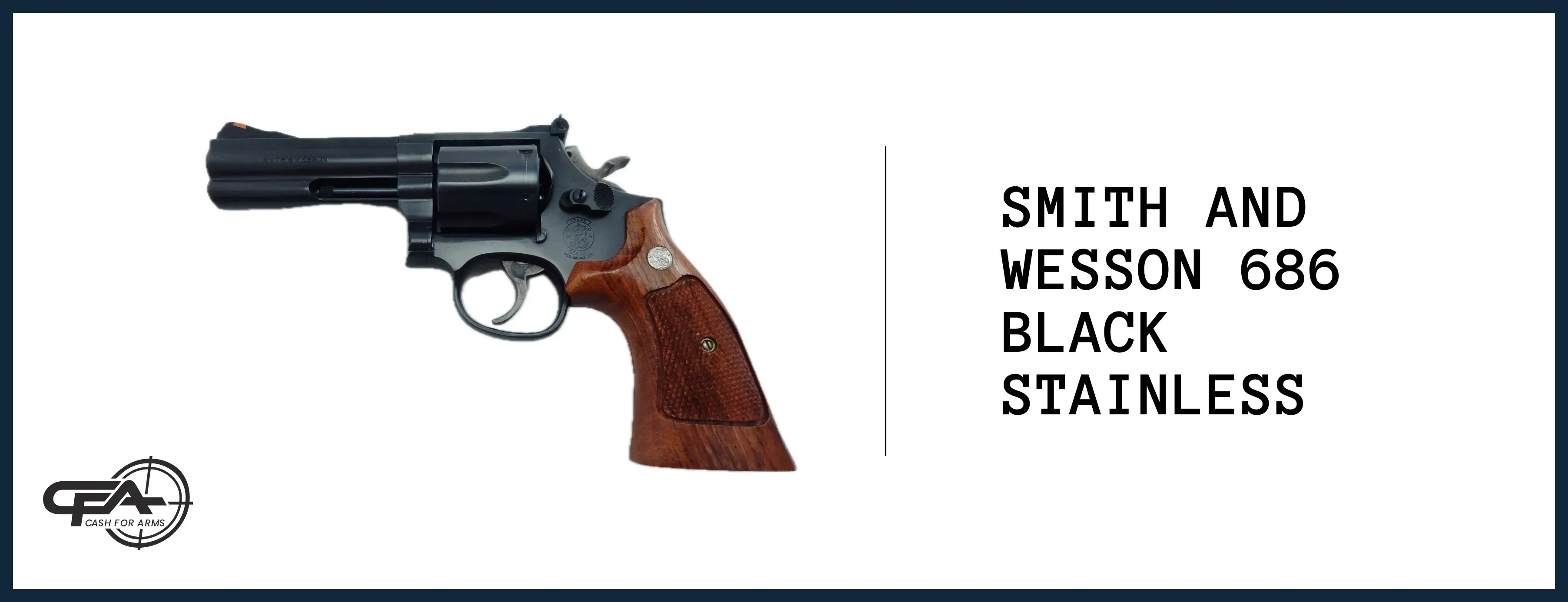 S&W 686 Black Stainless value
