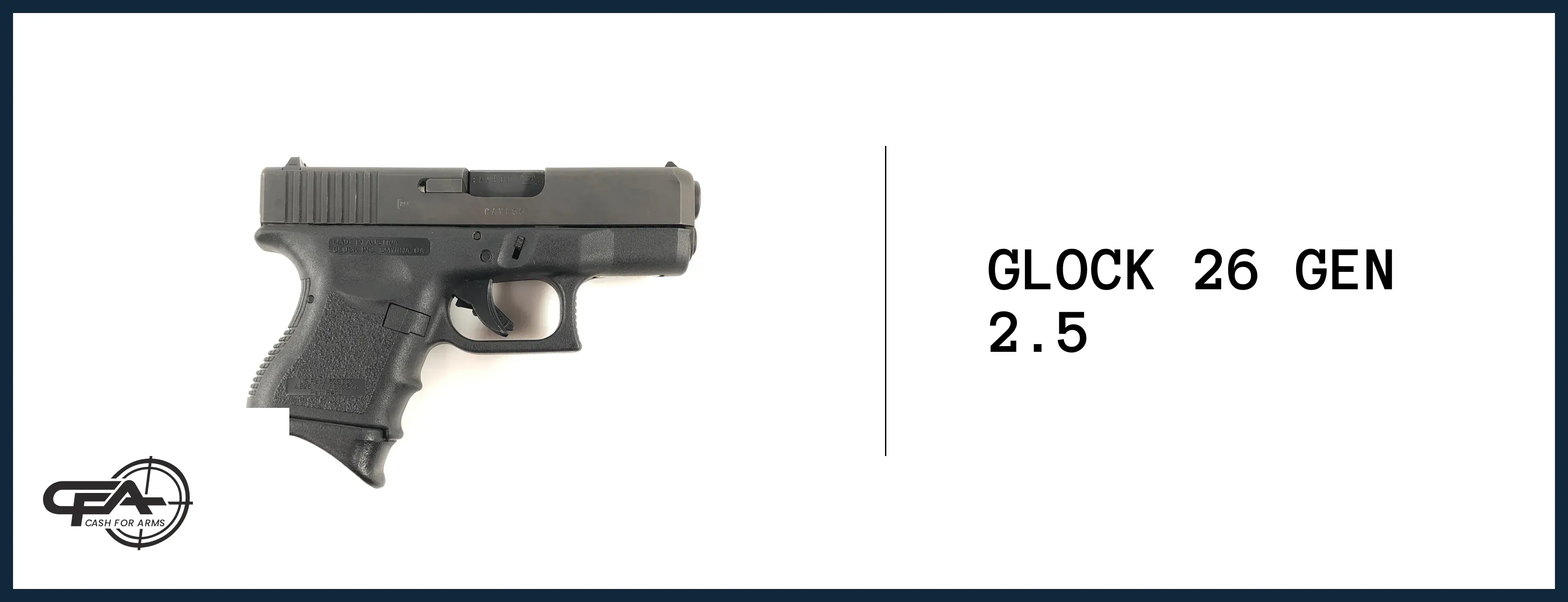 Glock 26 Gen 2.5 worth