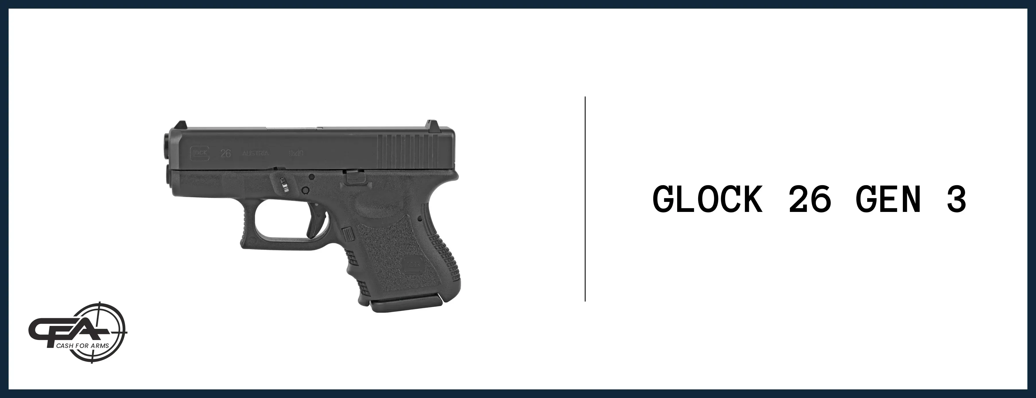 Glock 26 Gen 3 worth