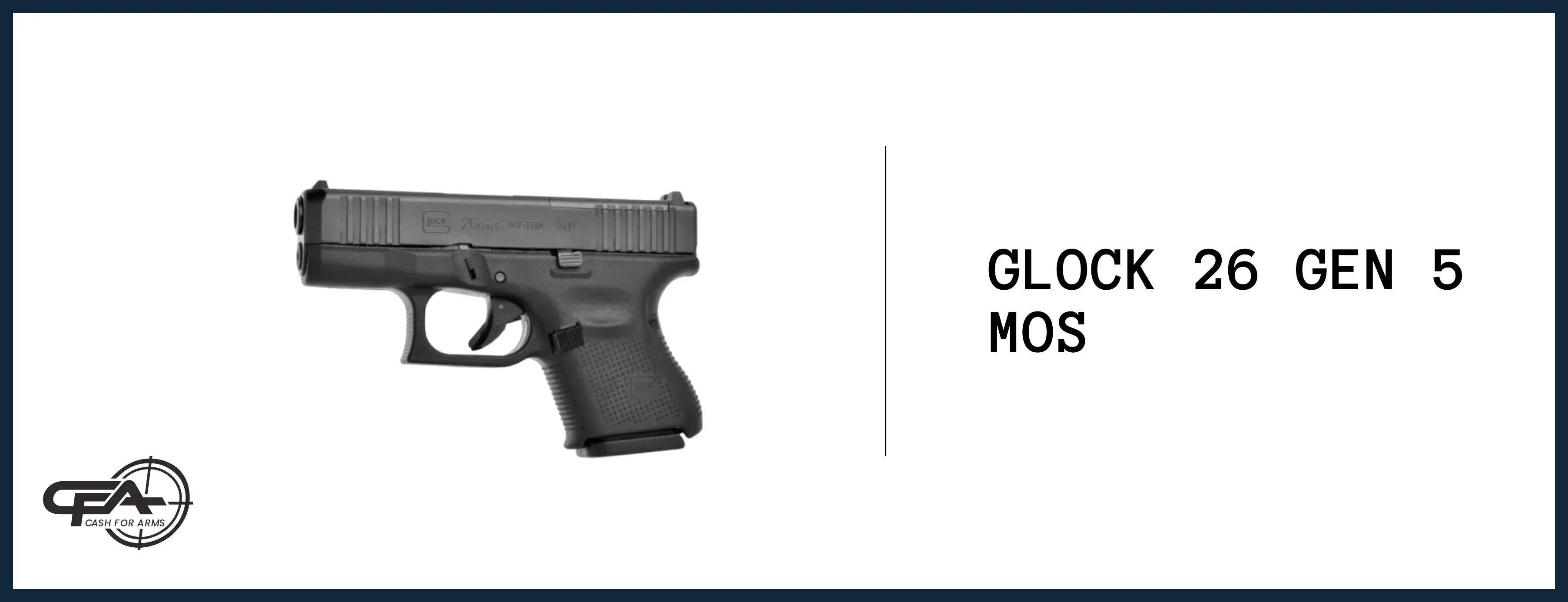 Glock 26 Gen 5 MOS worth
