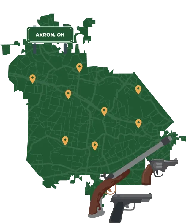 sell guns in Akron, OH