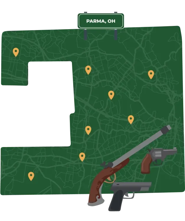 Parma OH city map