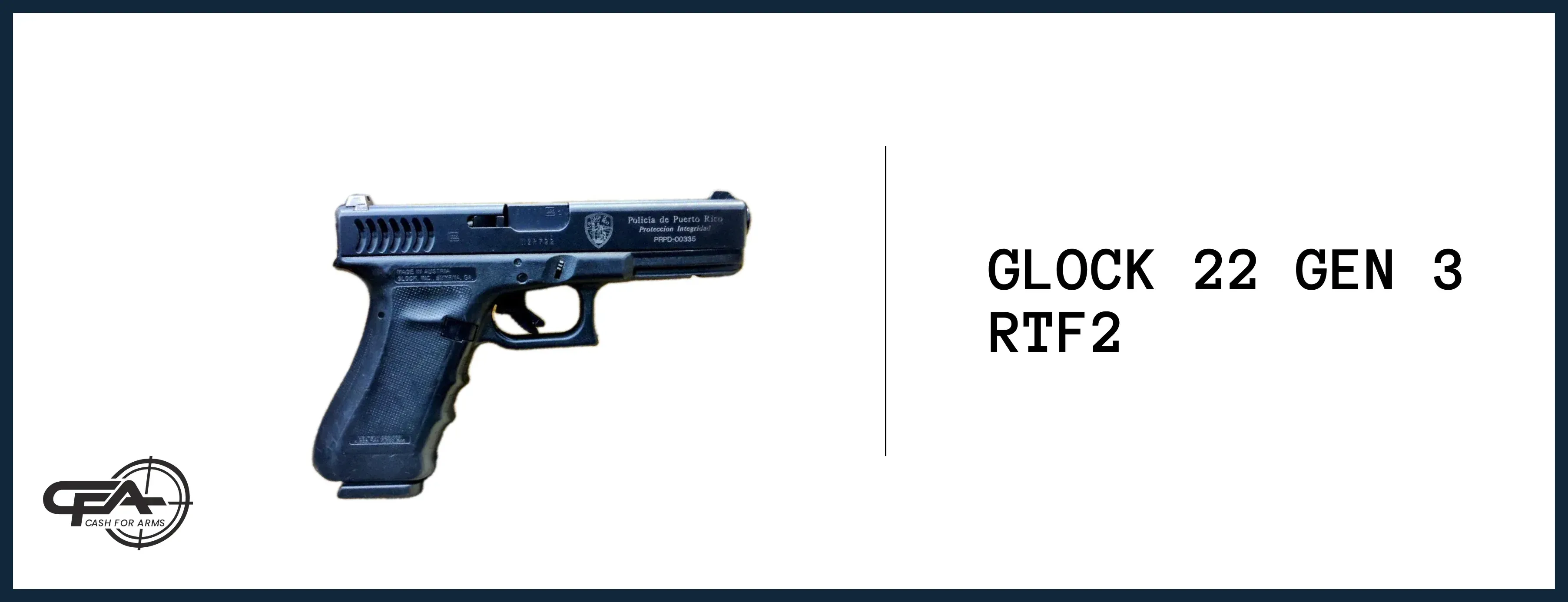 Glock 22 Gen 3 RTF2 Fish Gills worth