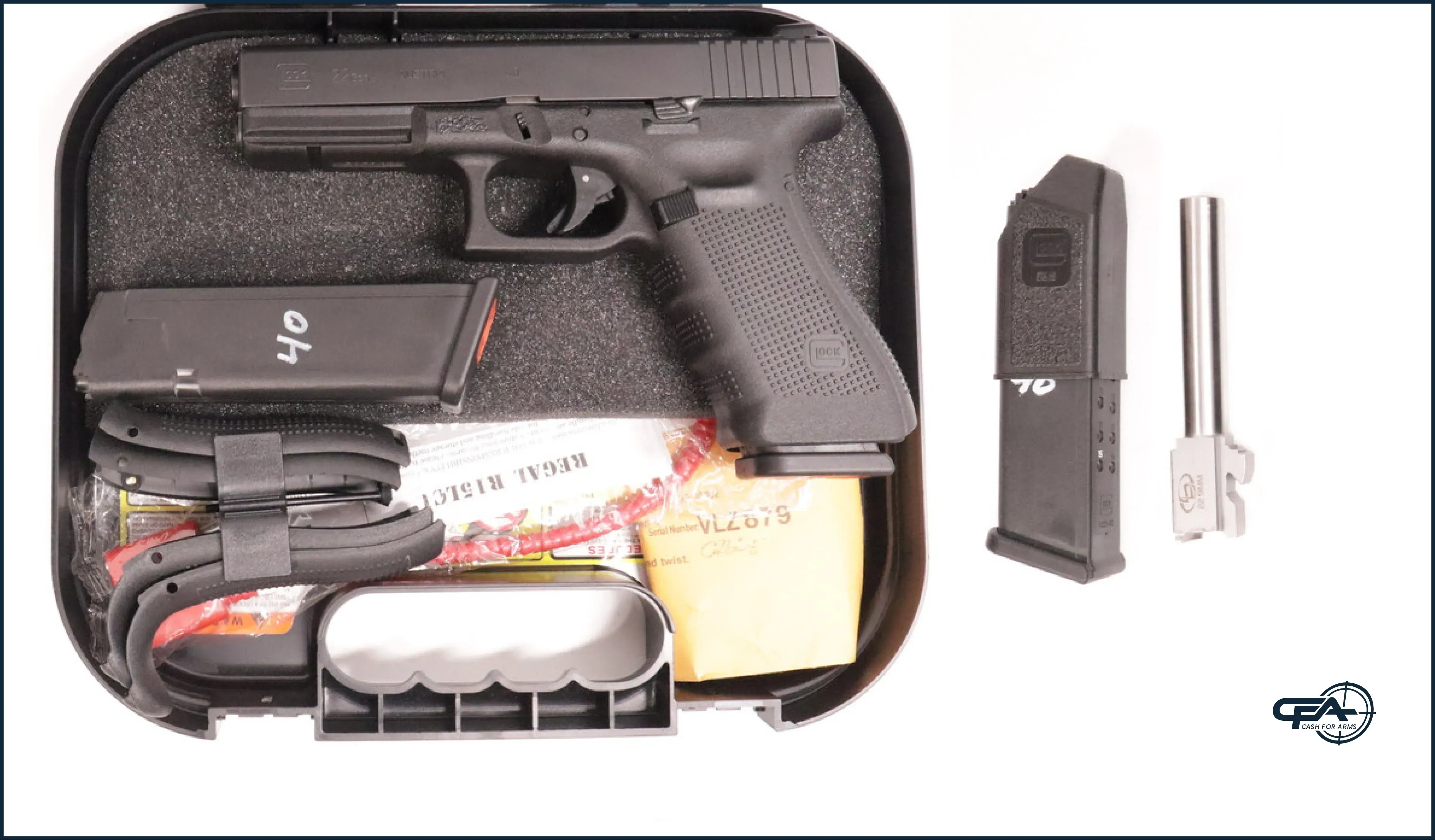Glock 22 and accessories values