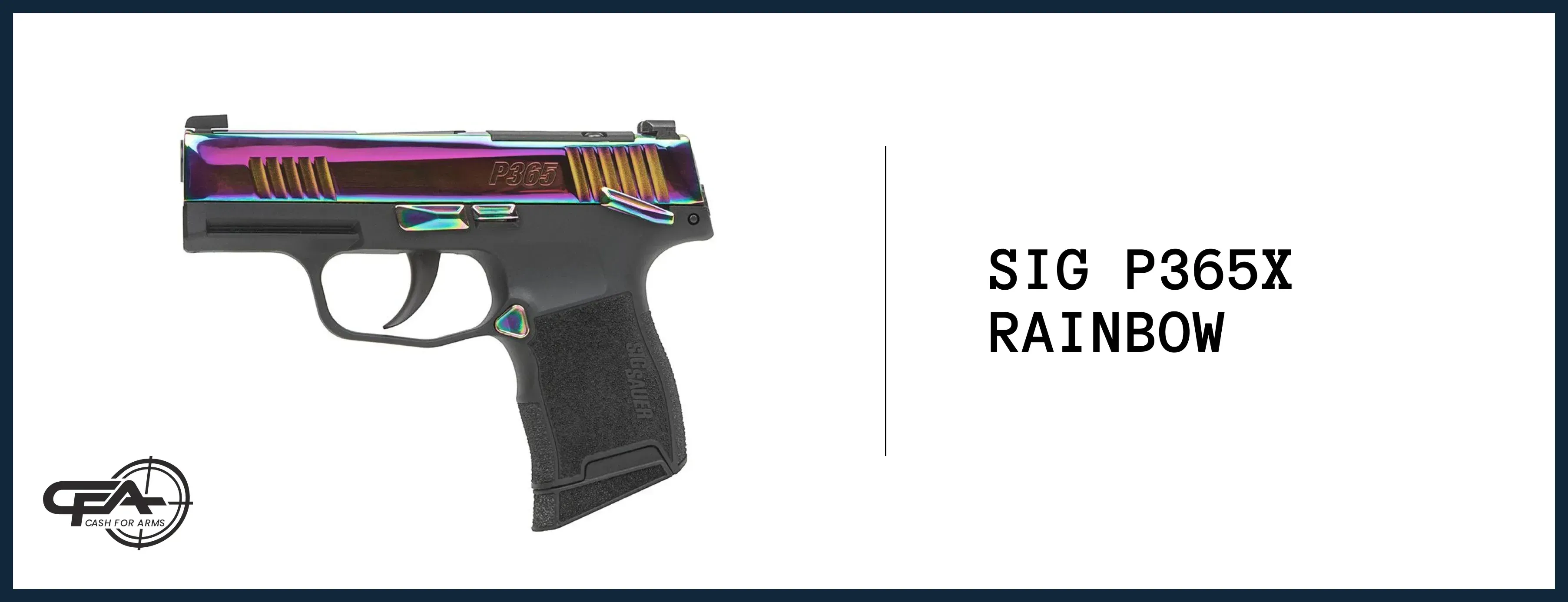 SIG Sauer P365X Rainbow value