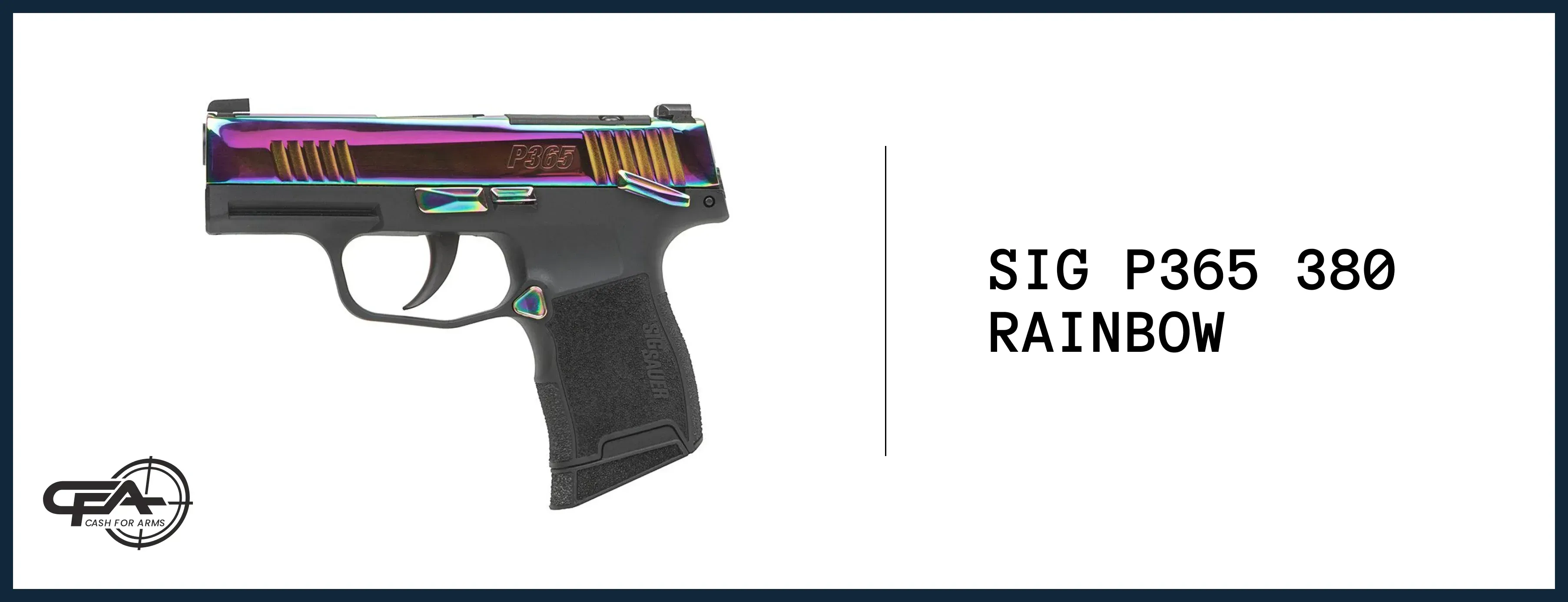 SIG Sauer P365 380 Rainbow value