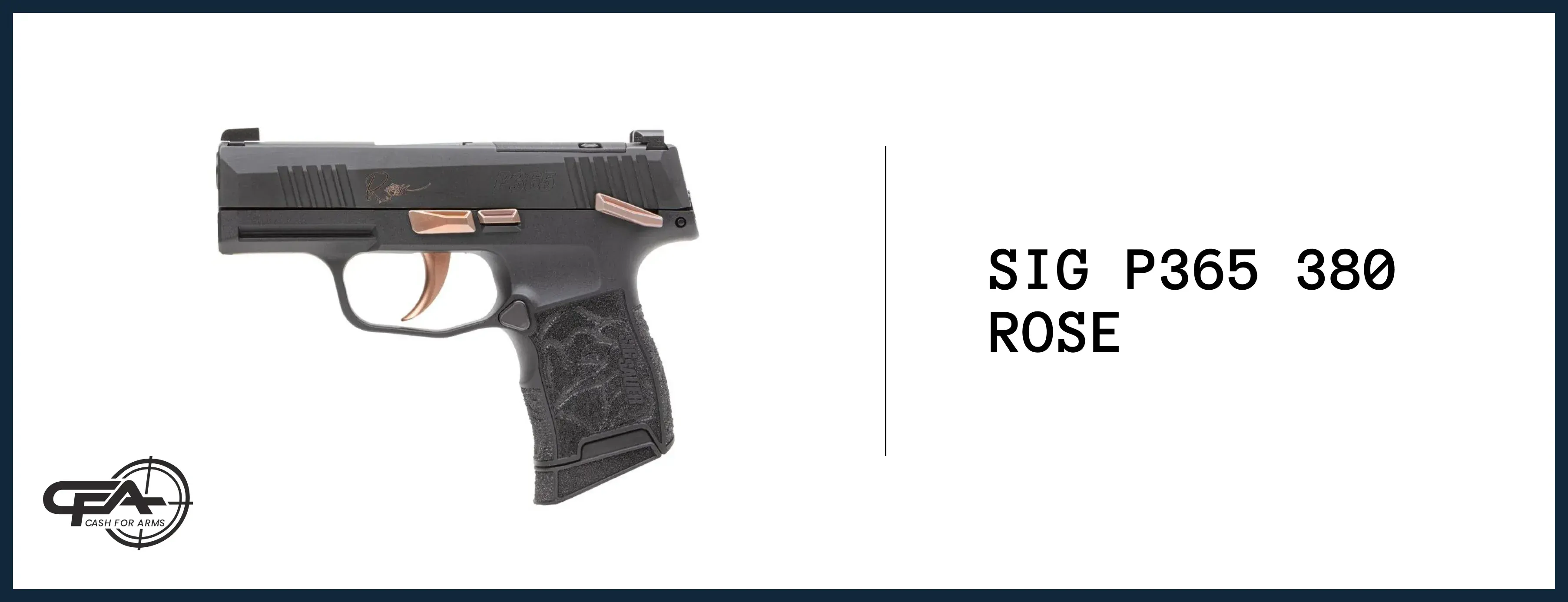 SIG Sauer P365 380 Rose value