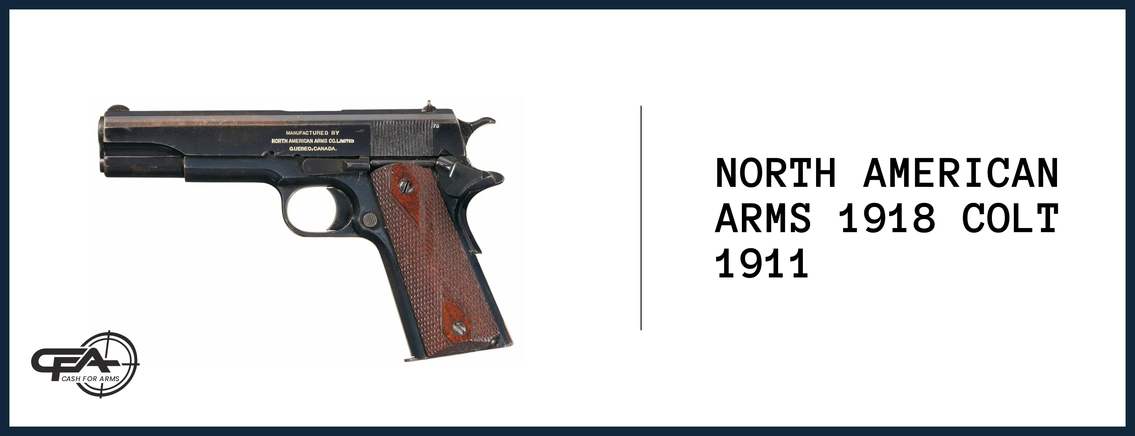 North American Arms 1918 Colt 1911 value