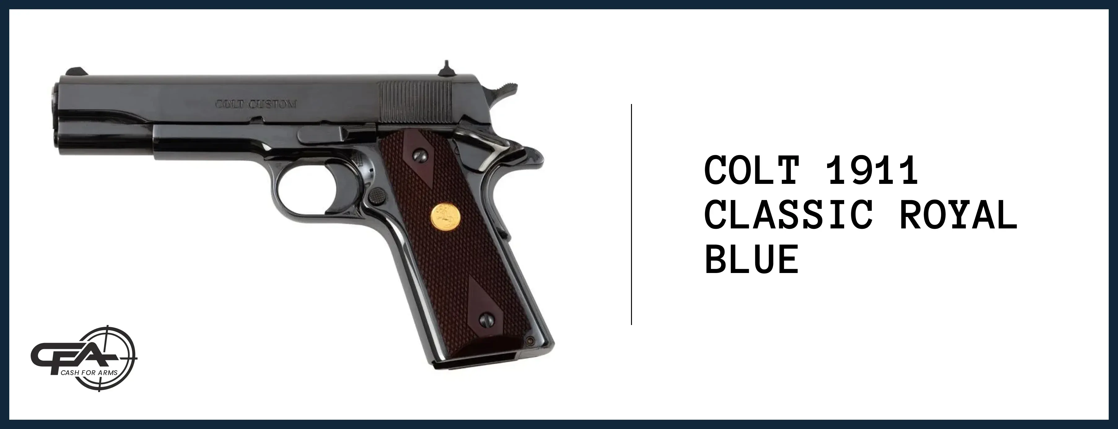 Colt 1911 Classic Royal Blue value