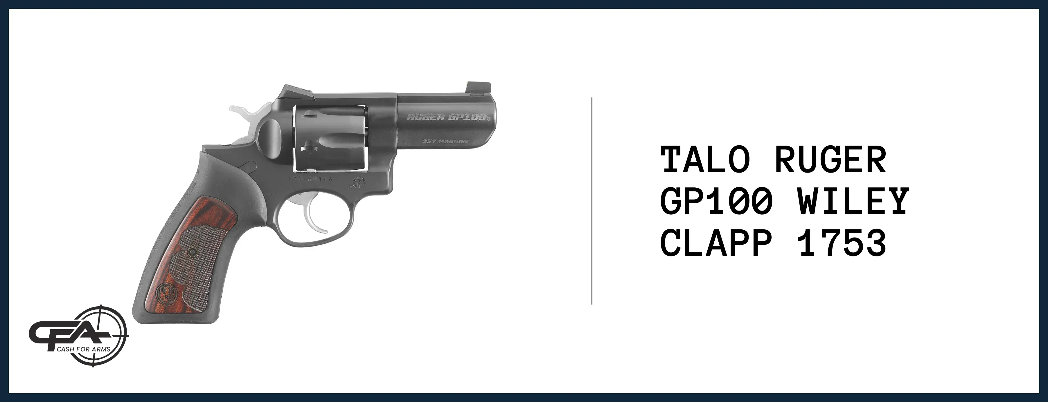 Talo Ruger GP100 Wiley Clapp 1753 value
