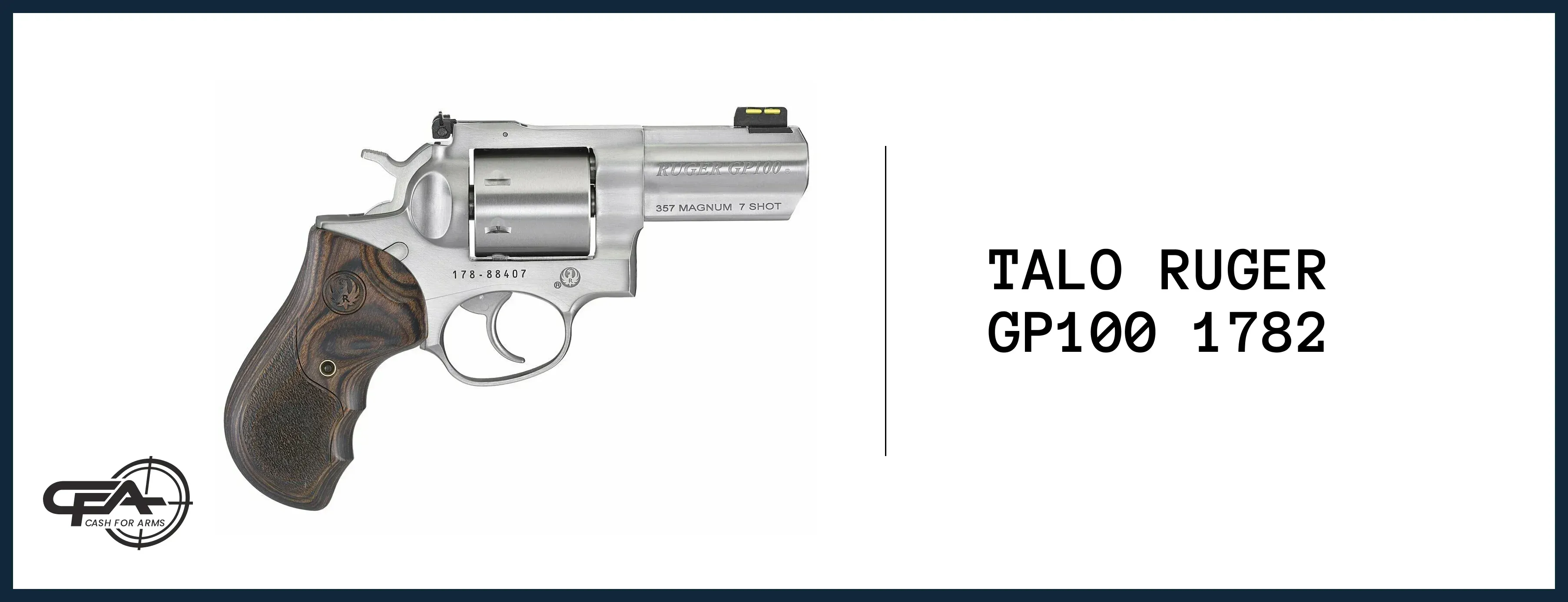 Talo Ruger GP100 1782 value