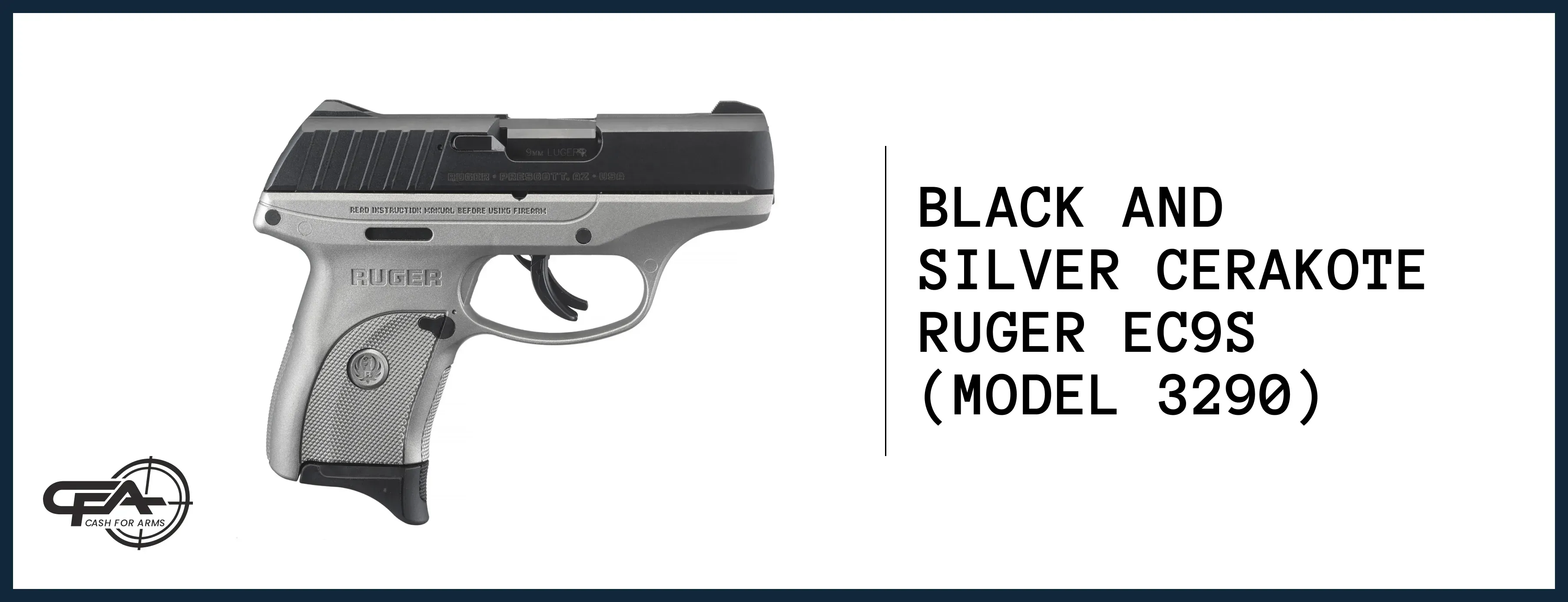 Black and Silver Ruger EC9s value