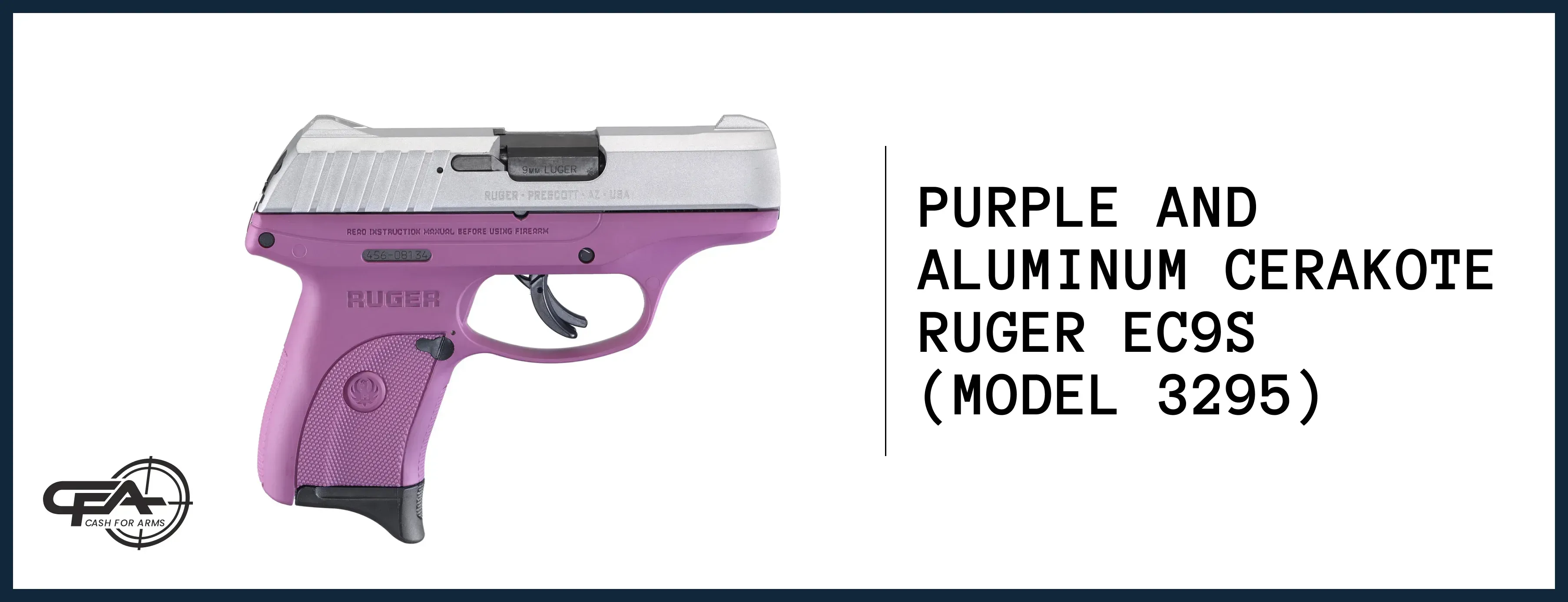 Purple and Aluminum Ruger EC9s value