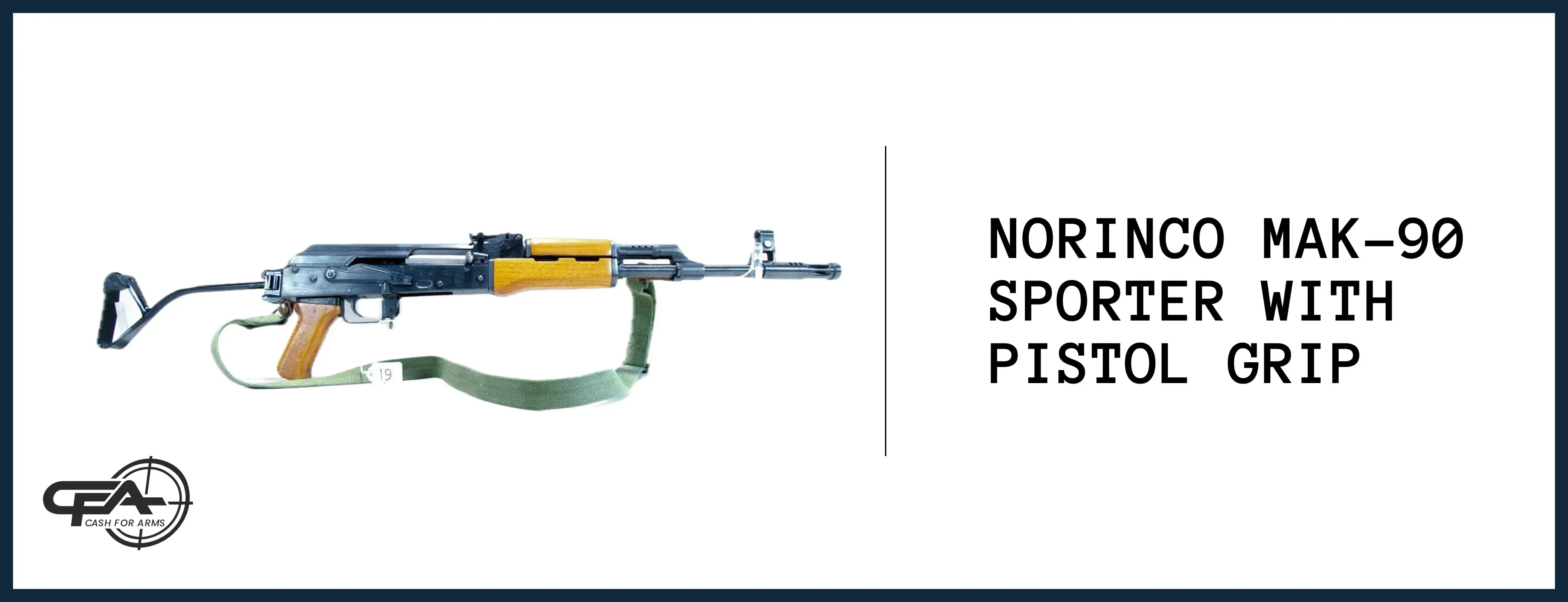 Norinco MAK-90 Sporter with pistol grip value
