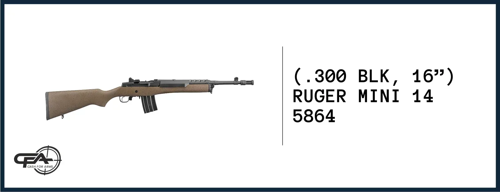 Ruger Mini 14 5864 value