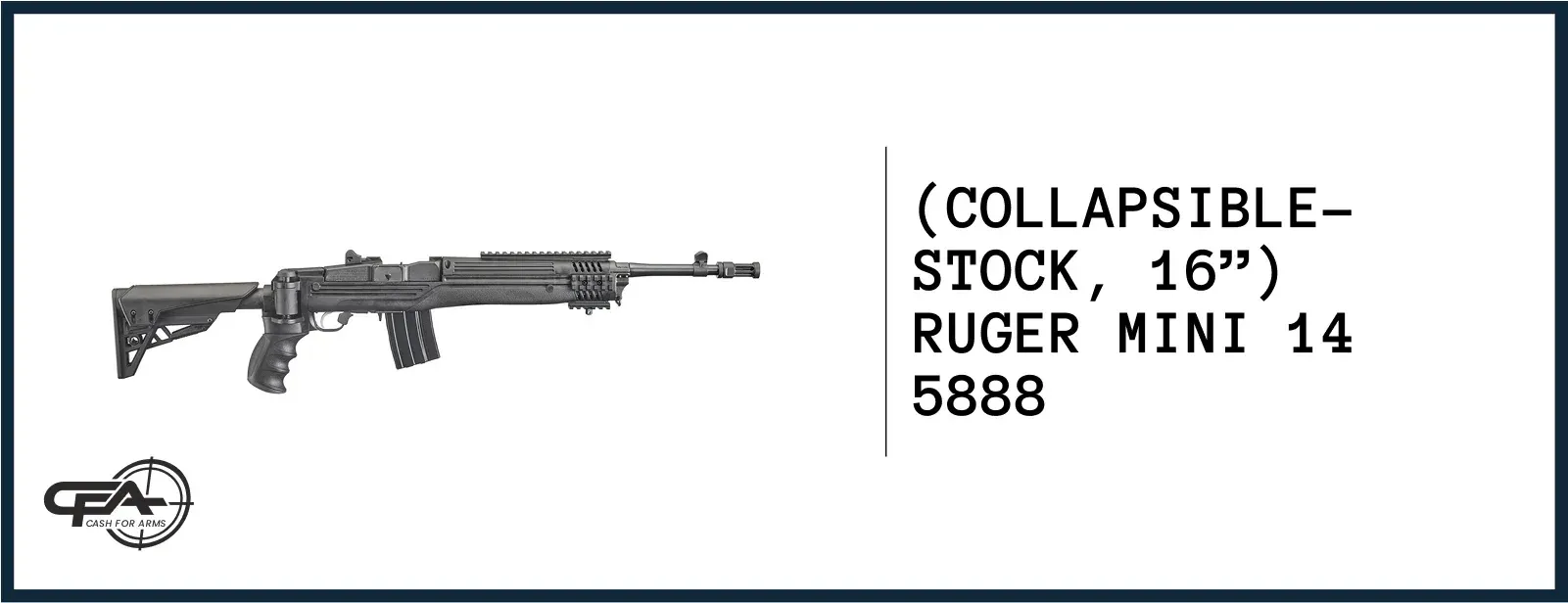Ruger Mini 14 5888 value