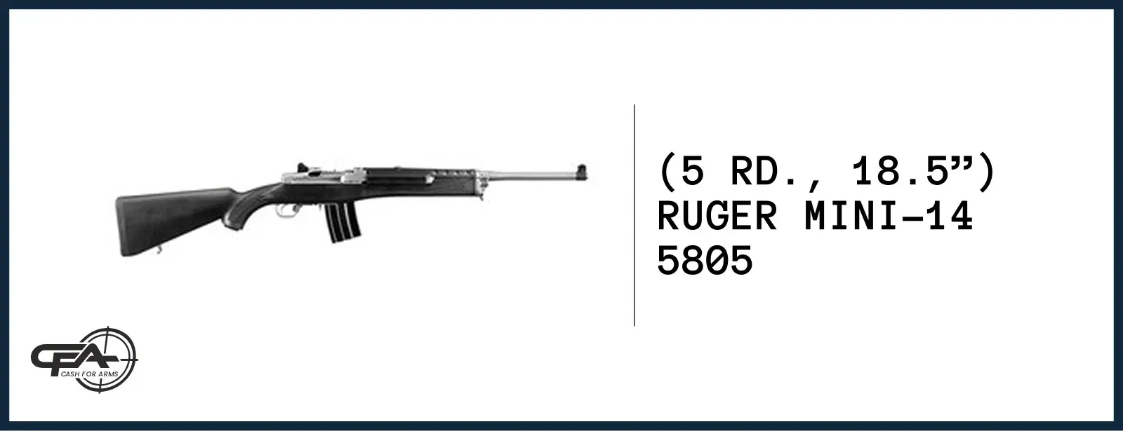Ruger Mini 14 5805 value
