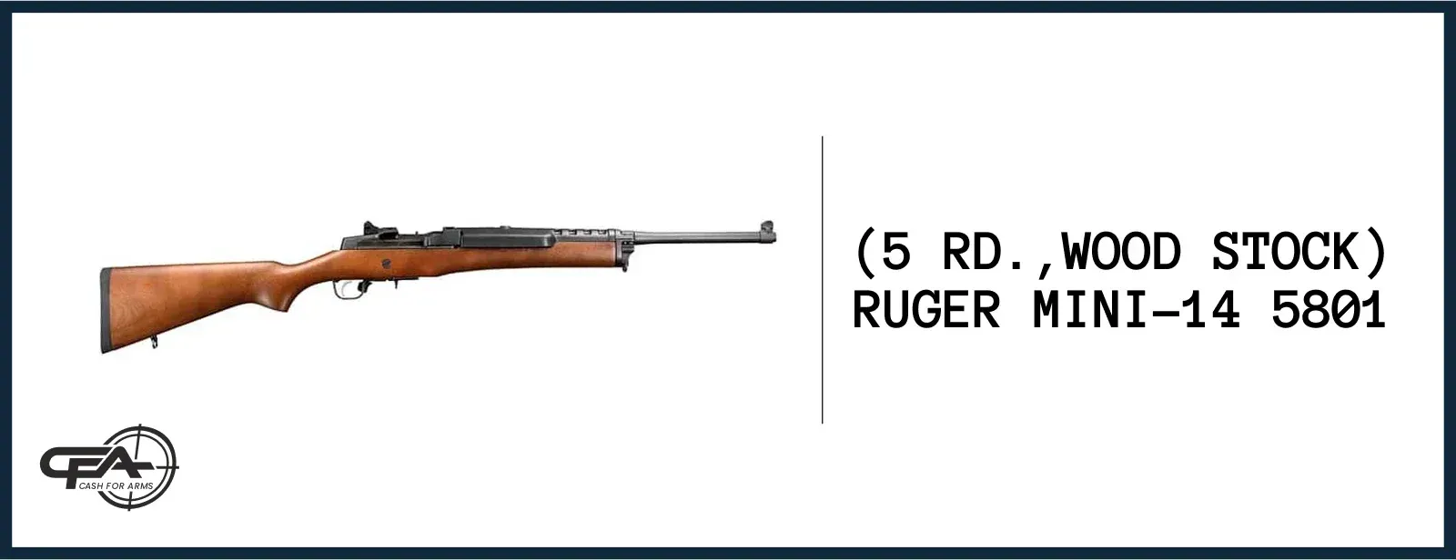 Ruger Mini 14 5801 value