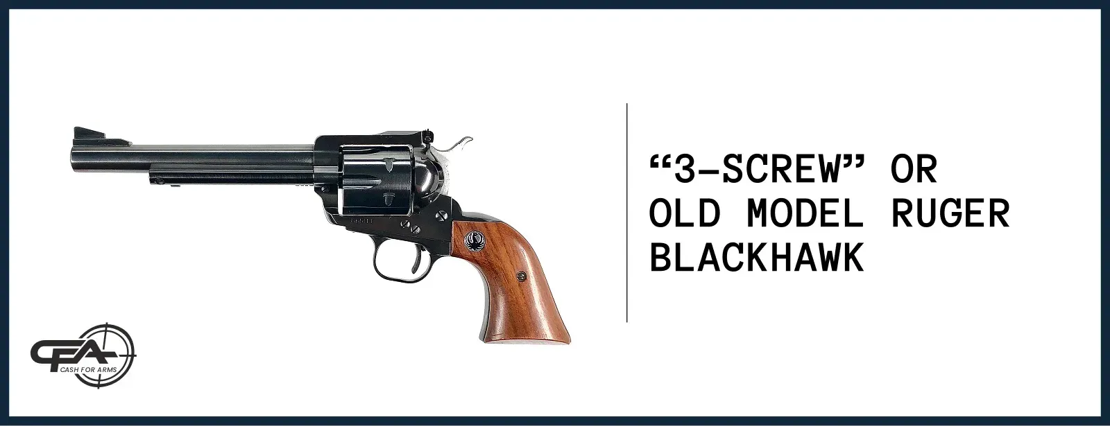 3 Screw Old Model Ruger Blackhawk worth