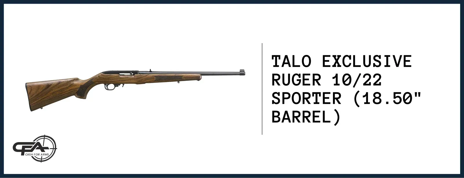 TALO Ruger 10 22 Sporter 18.5 worth