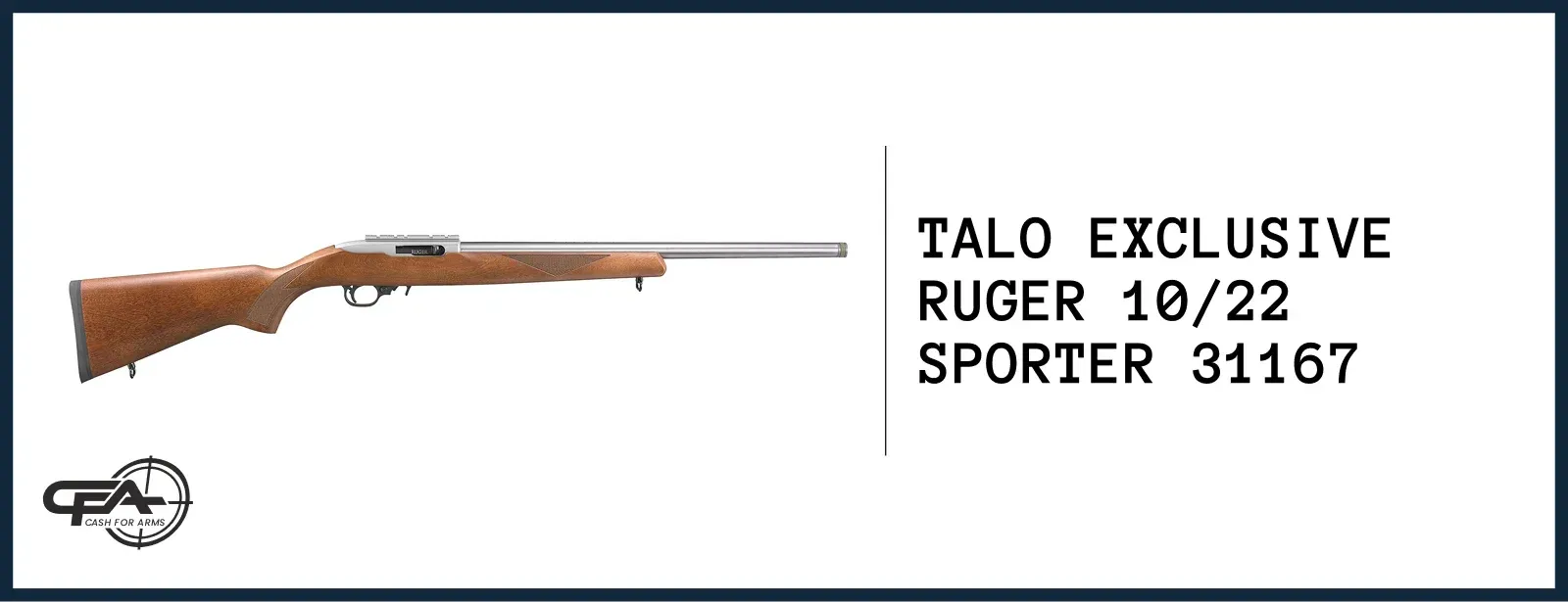 TALO Ruger 10 22 Sporter 31167 worth