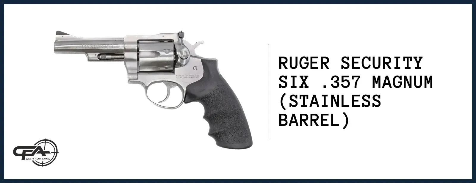 Ruger Security Six 357 Magnum Stainless worth