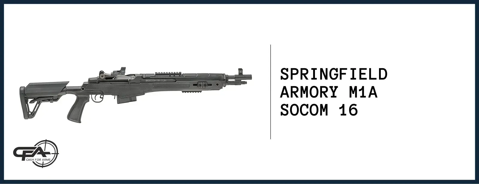 Springfield Armory M1A SOCOM 16 worth