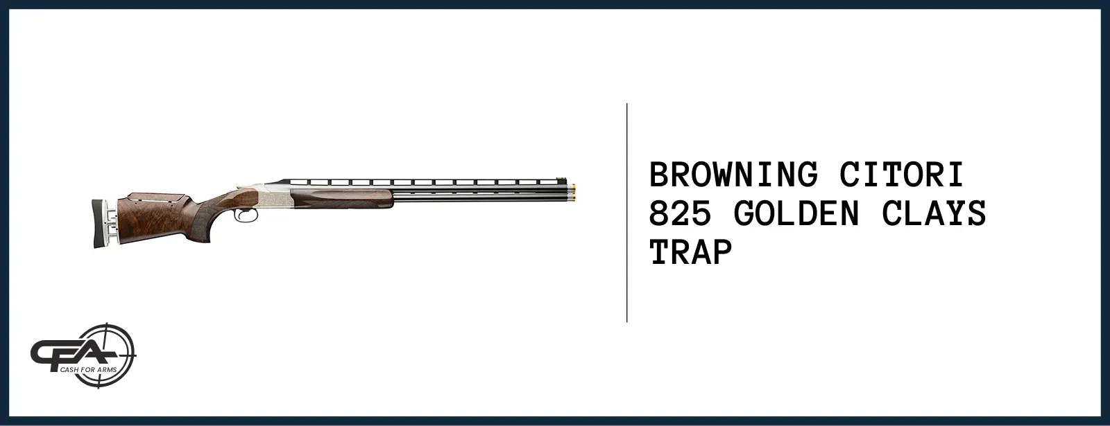 Browning Citori 825 Golden Clays Trap worth