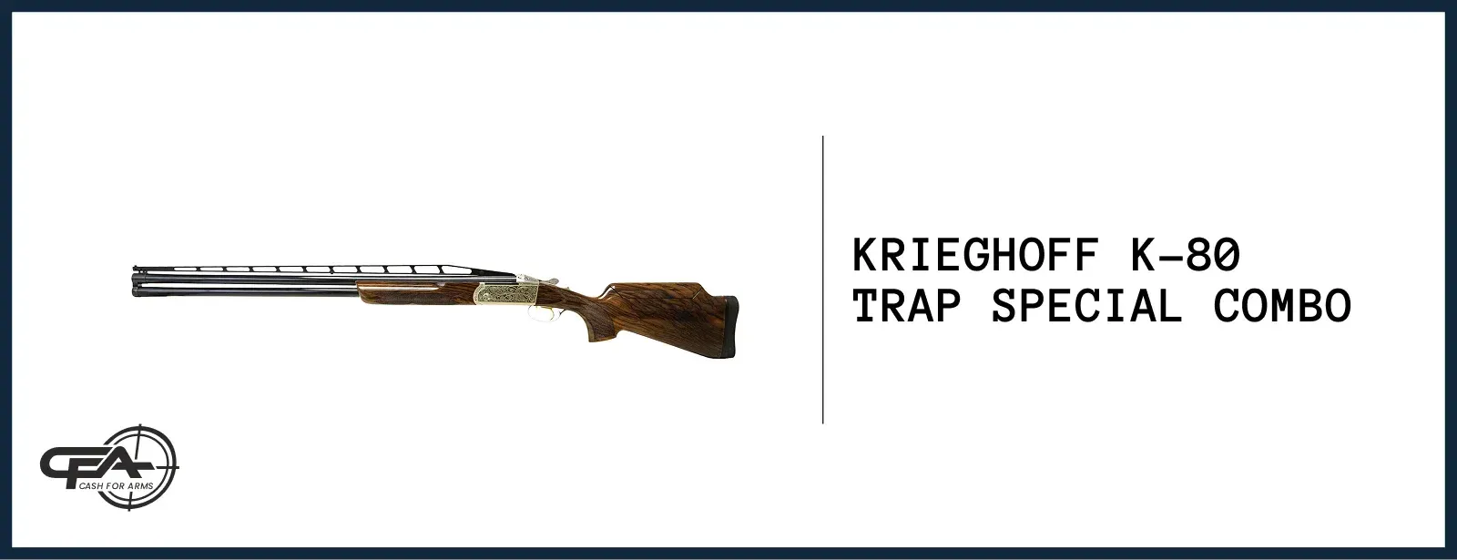 Krieghoff K80 Trap Special Combo worth