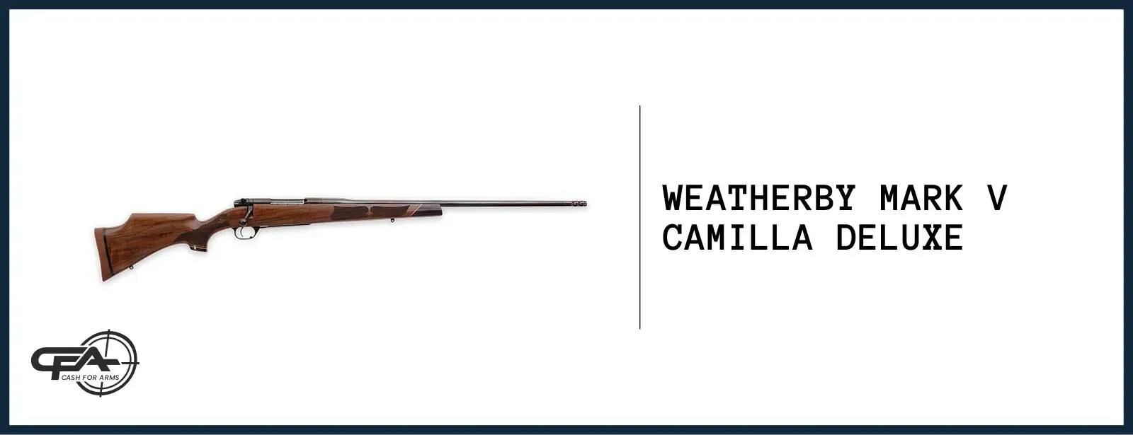 Weatherby Mark V Camilla Deluxe worth