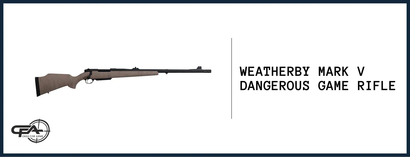 Weatherby Mark V Dangerous Game worth