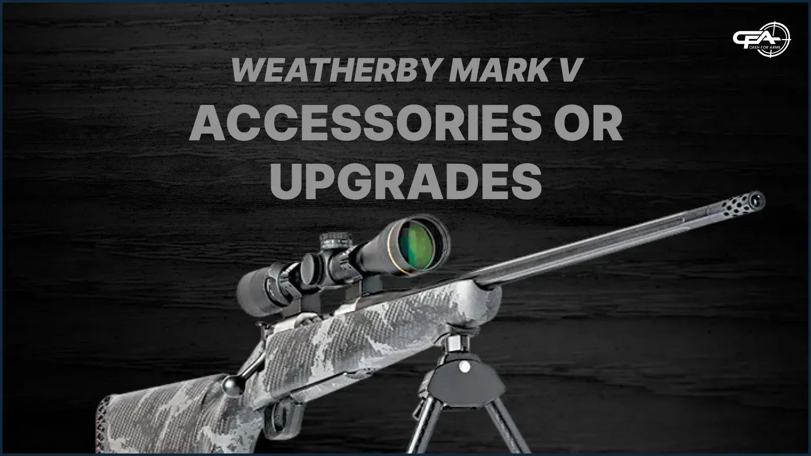 Weatherby Mark V accessory values