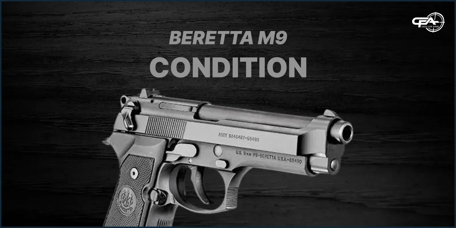 Beretta M9 condition values