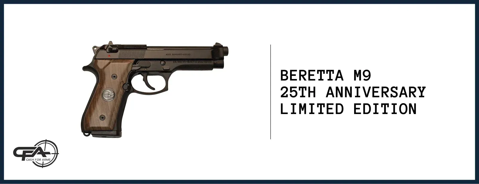 Beretta M9 25th Anniversary worth