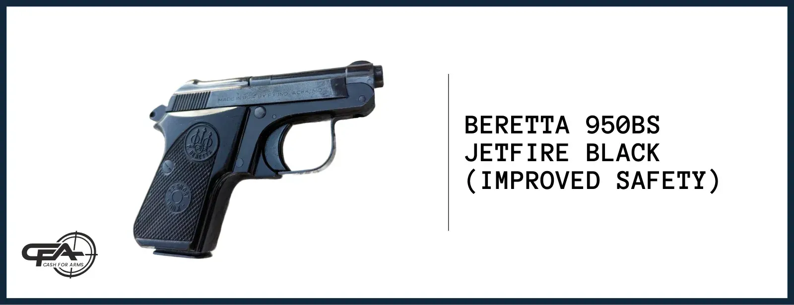 Beretta 950BS Jetfire Black worth