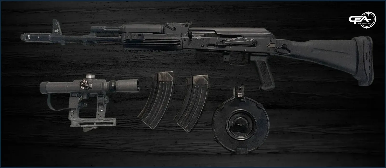 Izhmash Saiga AK47 accessory values