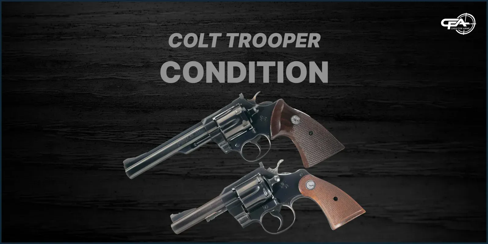 Colt Trooper Condition value