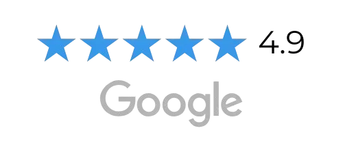 Google 4.9 star rating