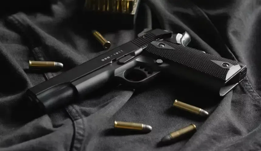 Handguns, rifles and shotguns