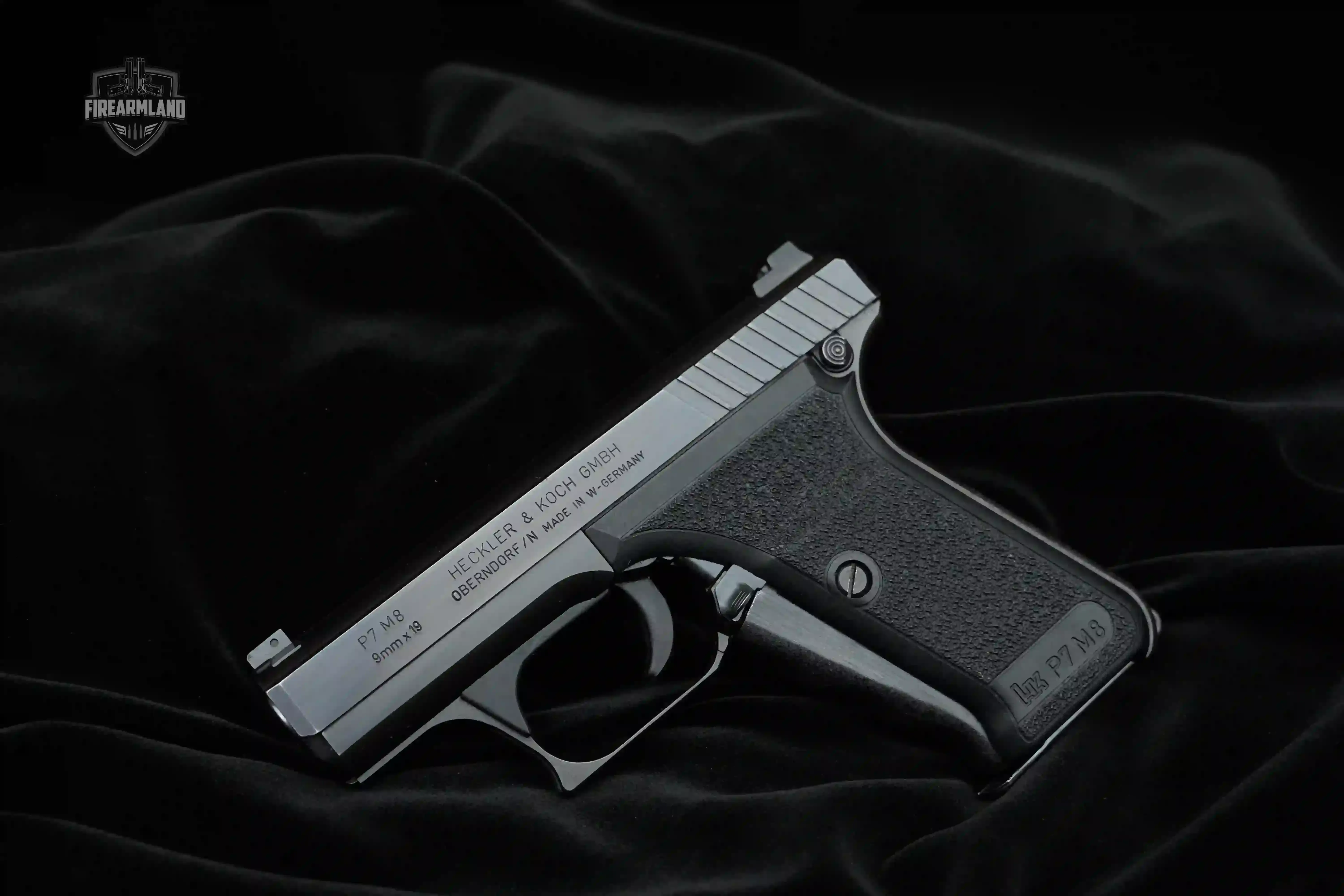 1984 HK P7 M8 Pistol, auction photo