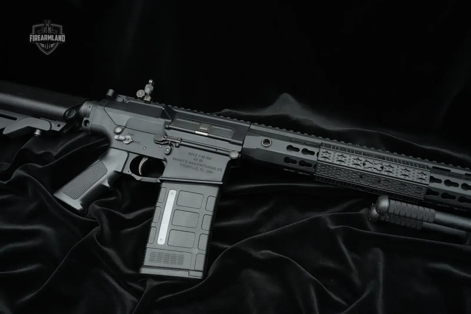 SR-25 Knights Stoner Rifle, auction photo