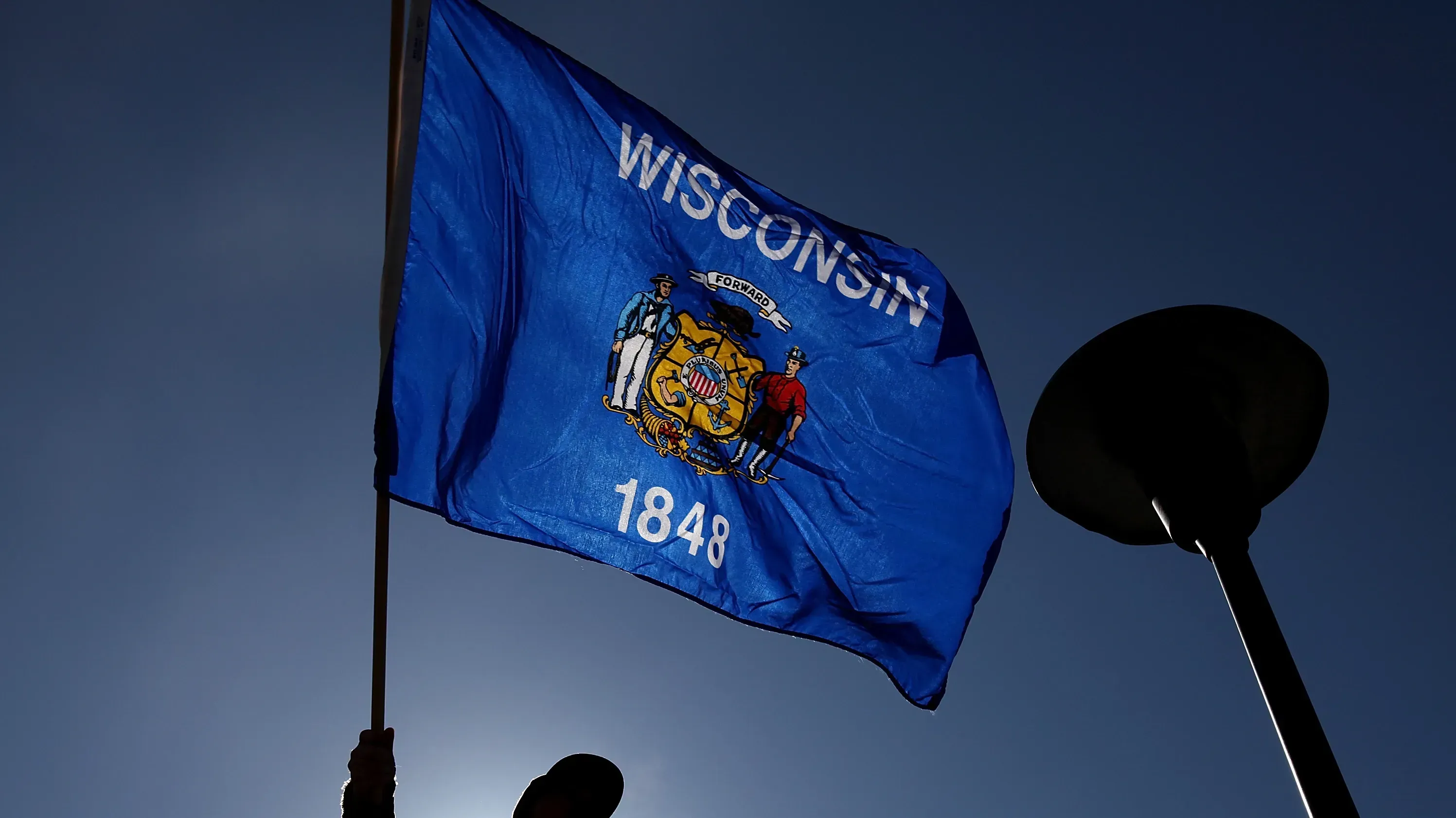 Wisconsin state flag